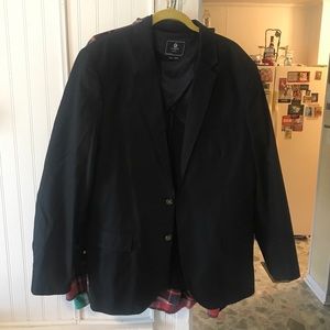 J Crew Suit Navy Blue 44R